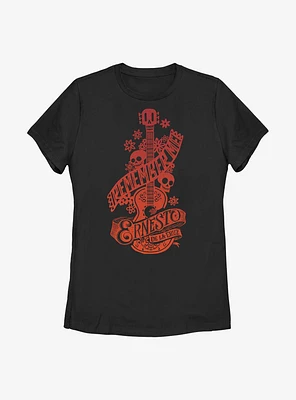 Disney Pixar Coco Remember Womens T-Shirt