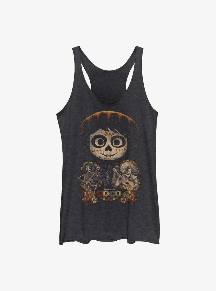 Disney Pixar Coco Poster Womens Tank Top