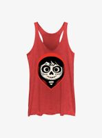 Disney Pixar Coco Dia De Los Face Womens Tank Top