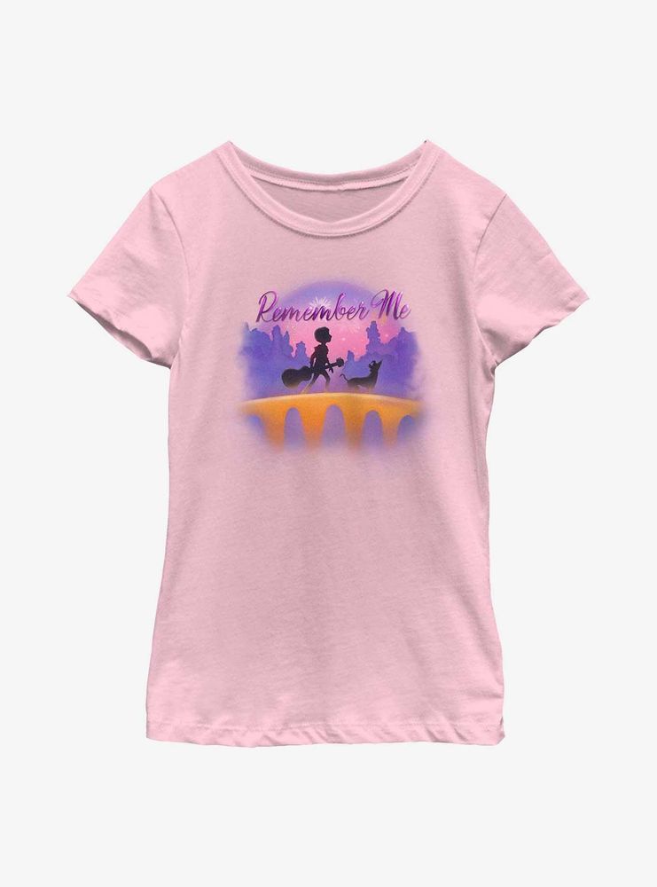 Disney Pixar Coco Bridge Air Brush Youth Girls T-Shirt