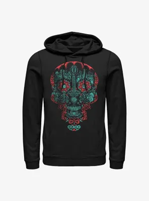 Disney Pixar Coco Craneo Muerto Hoodie