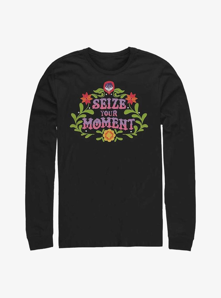 Disney Pixar Coco Seize Your Moment Emb Long-Sleeve T-Shirt