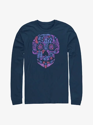 Disney Pixar Coco Skull Long-Sleeve T-Shirt
