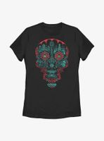 Disney Pixar Coco Craneo Muerto Womens T-Shirt