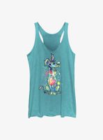 Disney Pixar Coco Watercolor Dante Womens Tank Top