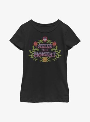 Disney Pixar Coco Seize Your Moment Emb Youth Girls T-Shirt