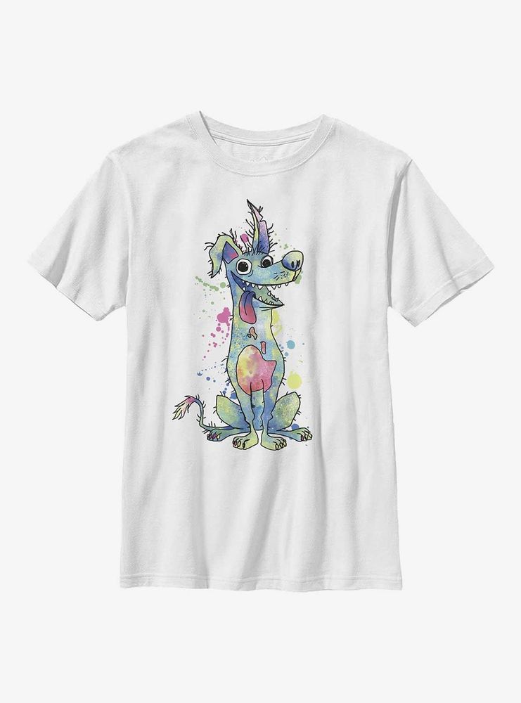 Disney Pixar Coco Watercolor Dante Youth T-Shirt