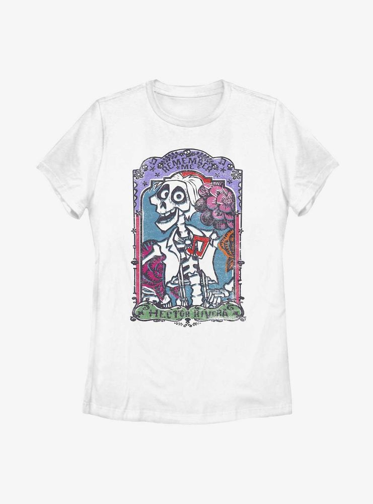 Disney Pixar Coco Card Womens T-Shirt