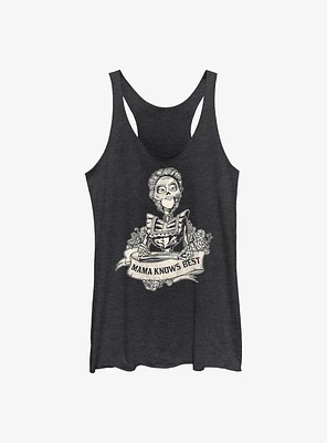 Disney Pixar Coco Mom Knows Best Womens Tank Top