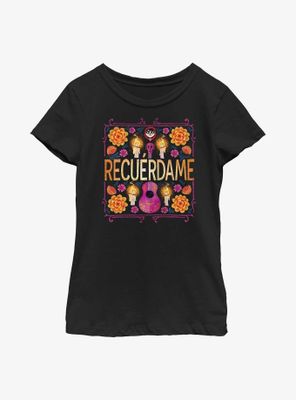 Disney Pixar Coco Recu?ame Youth Girls T-Shirt