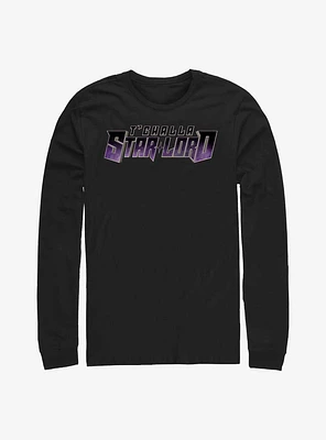 Marvel What If...? T'Challa Star-Lord Long-Sleeve T-Shirt