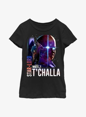 Marvel What If...? Watcher T'Challa Youth Girls T-Shirt