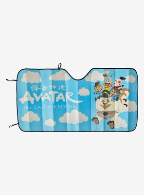 Avatar: The Last Airbender Chibi Gaang Clouds Sunshade - BoxLunch Exclusive