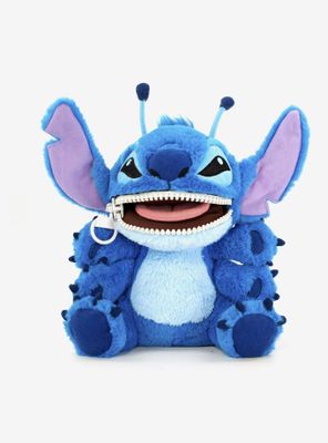 Disney Lilo & Stitch Stitch Zipper Mouth Plush