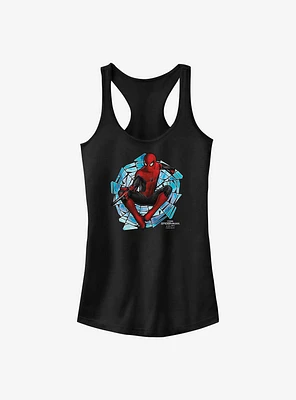 Marvel Spider-Man Spinning Webs Girls Tank