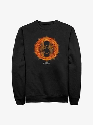 Marvel Spider-Man Gold Spider Crew Sweatshirt