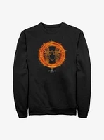 Marvel Spider-Man Gold Spider Crew Sweatshirt