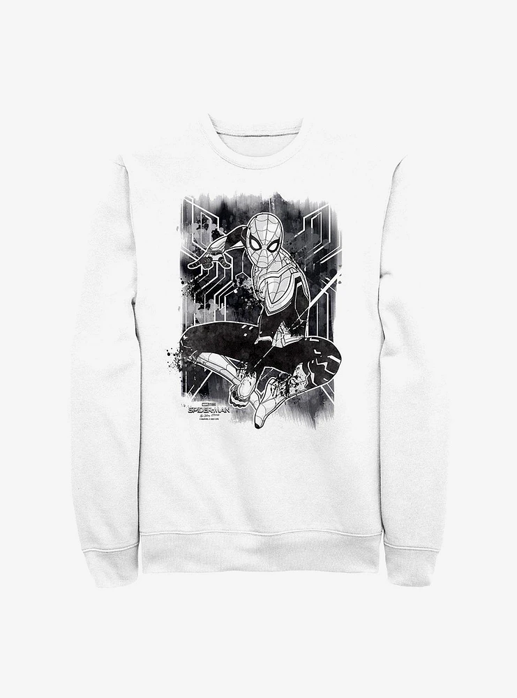 Marvel Spider-Man Spider Inked Crew Sweatshirt