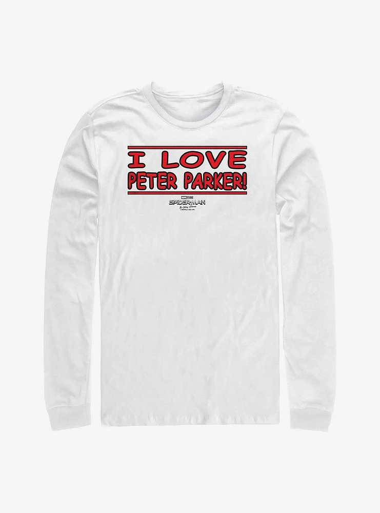 Marvel Spider-Man I Love Peter Parker Long-Sleeve T-Shirt