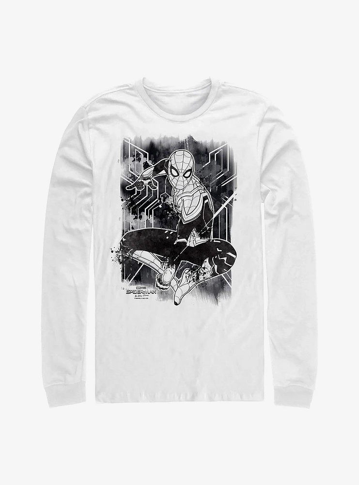 Marvel Spider-Man Spider Inked Long-Sleeve T-Shirt