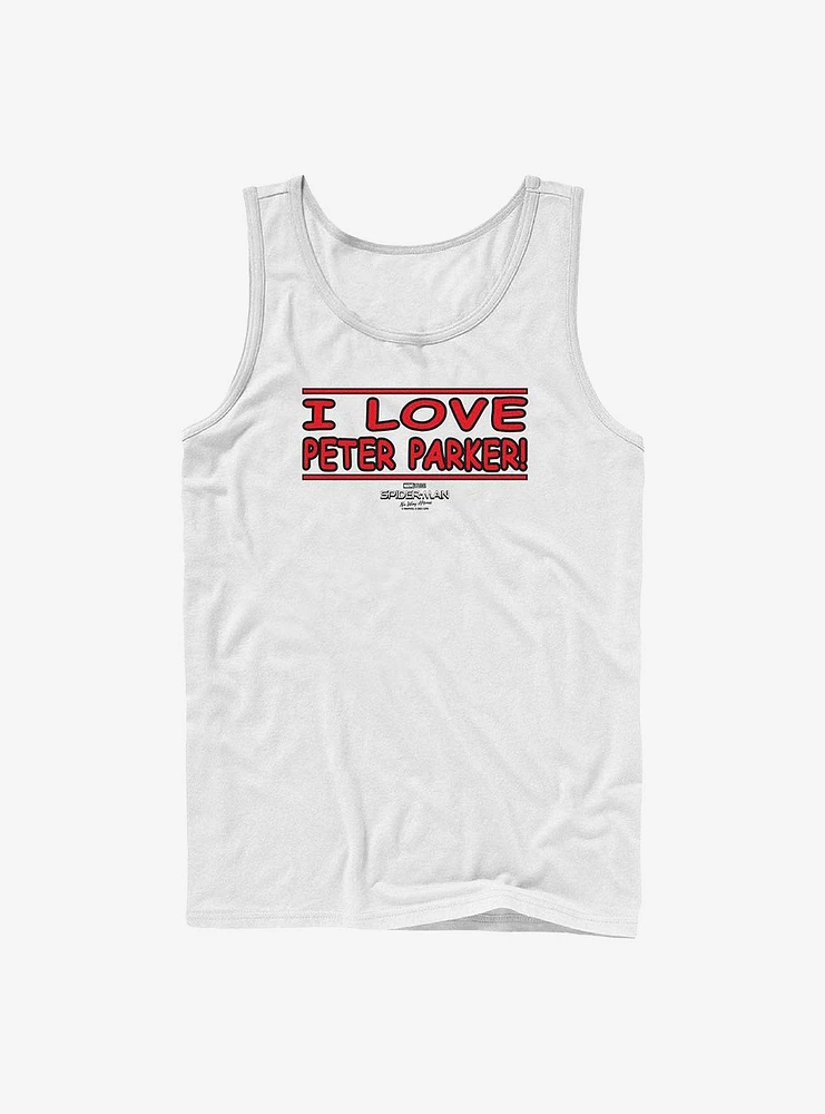 Marvel Spider-Man I Love Peter Parker Tank