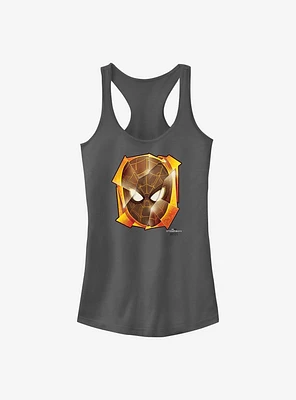 Marvel Spider-Man Mask Pieces Girls Tank