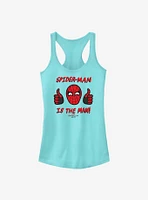 Marvel Spider-Man Spidey Is The Man Girls Tank