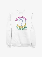 Marvel Spider-Man Believe Mysterio Font Crew Sweatshirt