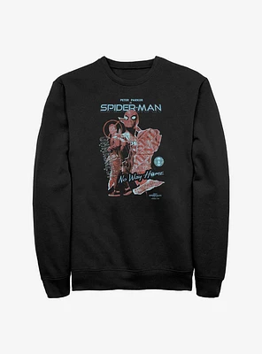 Marvel Spider-Man Peter Parker Is Crew Sweatshirt