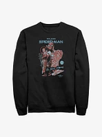 Marvel Spider-Man Peter Parker Is Crew Sweatshirt