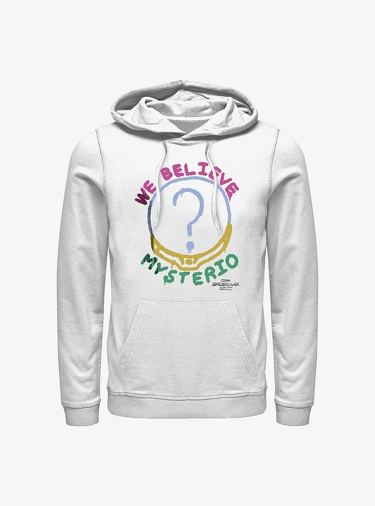 Marvel Spider-Man Believe Mysterio Font Hoodie