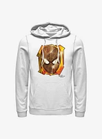 Marvel Spider-Man Mask Pieces Hoodie