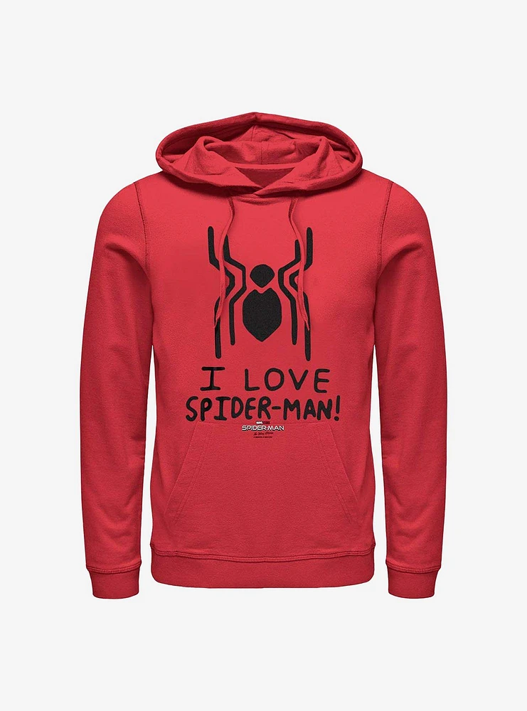 Marvel Spider-Man Spider Love Hoodie