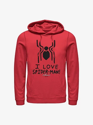 Marvel Spider-Man Spider Love Hoodie