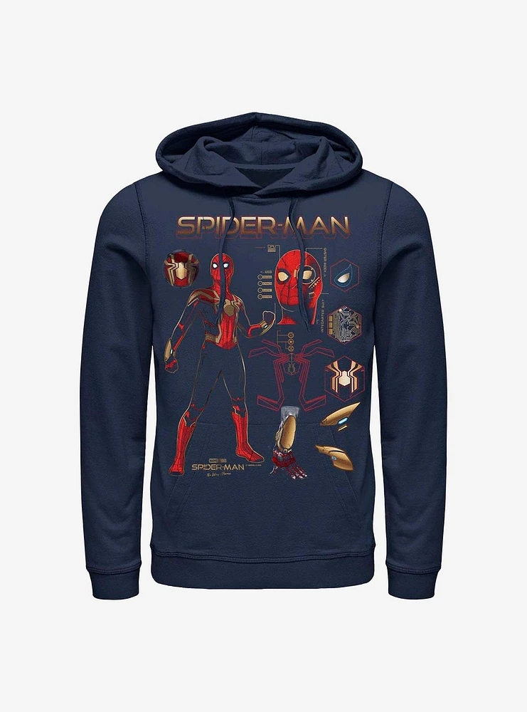 Marvel Spider-Man Spidey Stuff Hoodie