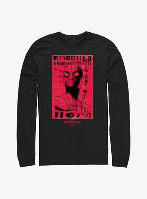 Marvel Spider-Man Friendly Hero Long-Sleeve T-Shirt