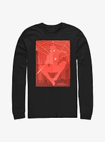 Marvel Spider-Man Hero Poster Long-Sleeve T-Shirt