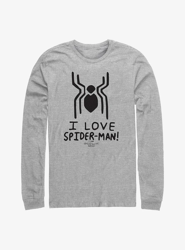 Marvel Spider-Man Spider Love Long-Sleeve T-Shirt