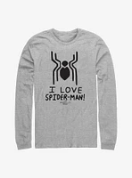 Marvel Spider-Man Spider Love Long-Sleeve T-Shirt