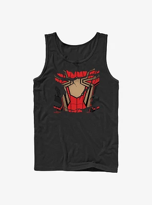 Marvel Spider-Man Ripped Spidey Suit Tank