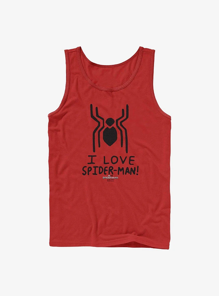 Marvel Spider-Man Spider Love Tank