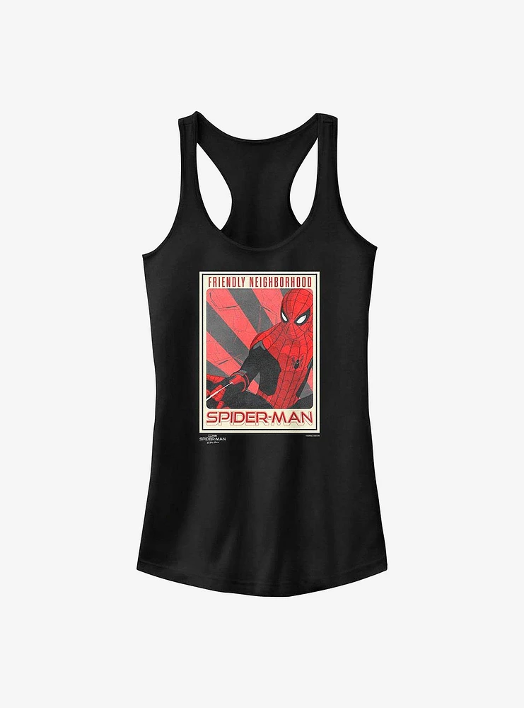 Marvel Spider-Man The Friendly Spider Girls Tank