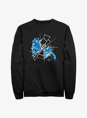 Marvel Spider-Man Doctor Strange Spidey Web Crew Sweatshirt