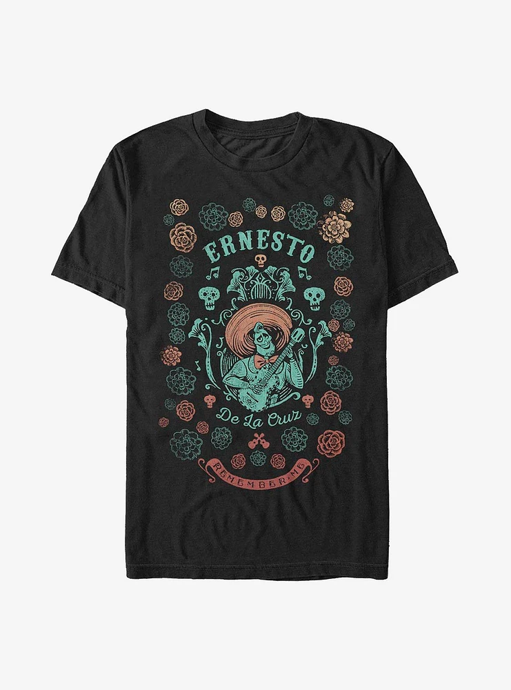 Disney Pixar Coco Flores Ernesto De La Cruz T-Shirt