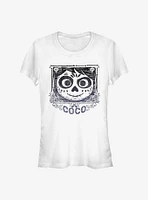 Disney Pixar Coco Face Frame Girls T-Shirt