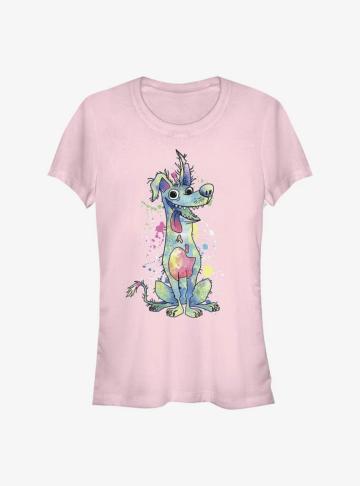 Disney Pixar Coco Watercolor Dante Girls T-Shirt