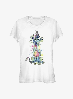 Disney Pixar Coco Watercolor Dante Girls T-Shirt