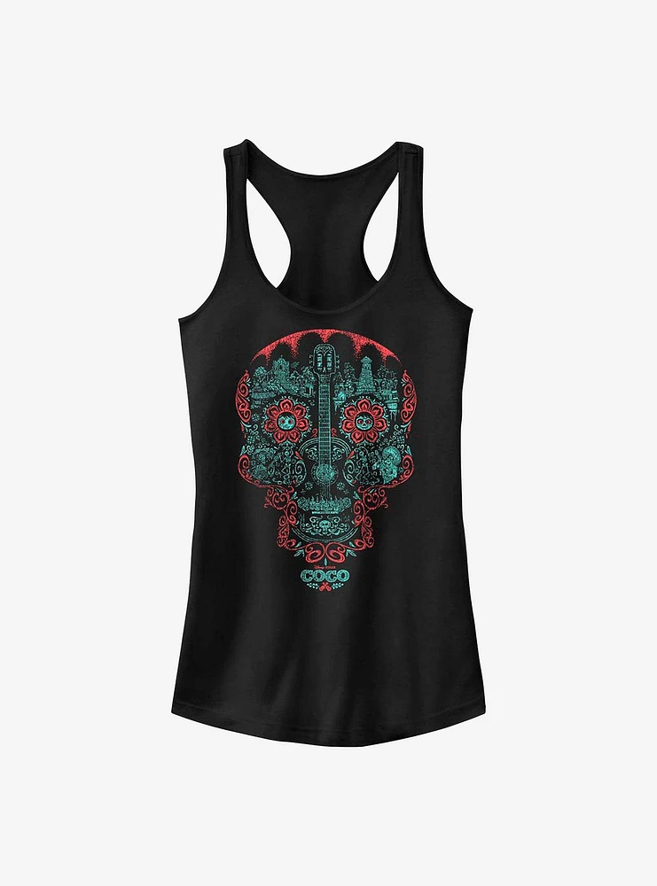 Disney Pixar Coco Craneo Muerto Girls Tank