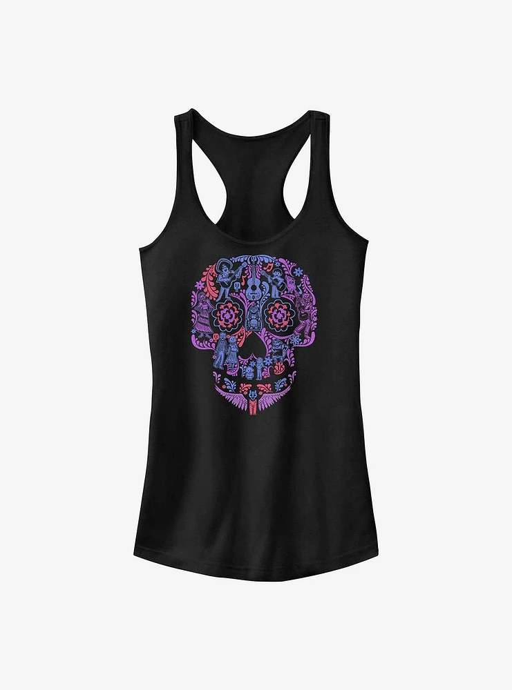 Disney Pixar Coco Skull Girls Tank