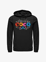 Disney Pixar Coco Artistic Logo Hoodie